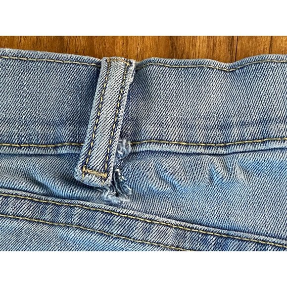 Vintage Levi Strauss 505 Jeans Destroyed Regular Mens 38x32 Light Medium Wash - Picture 5 of 12